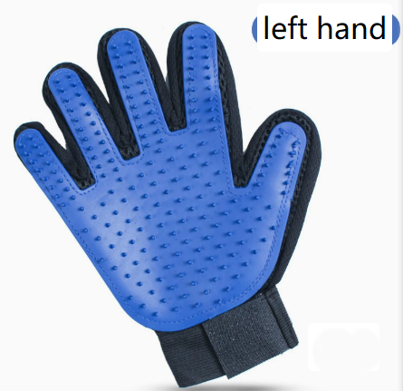 Pflegebürste und Massagehandschuh für Katzen