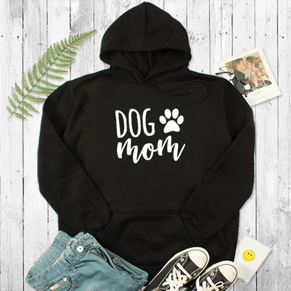 Bequemer Mode-Hoodie für Hundemamas