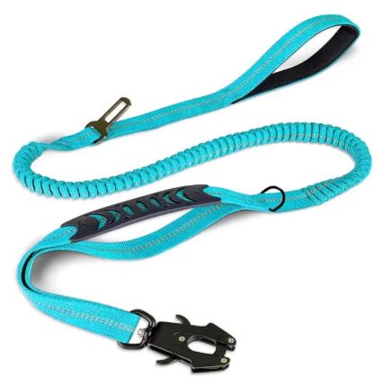 Schwere taktische Hundeleine mit Bungee