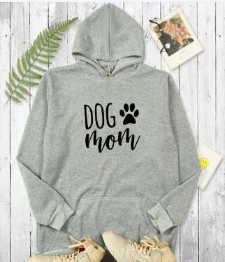 Bequemer Mode-Hoodie für Hundemamas