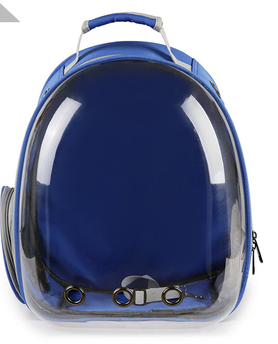 Transparenter Haustierrucksack