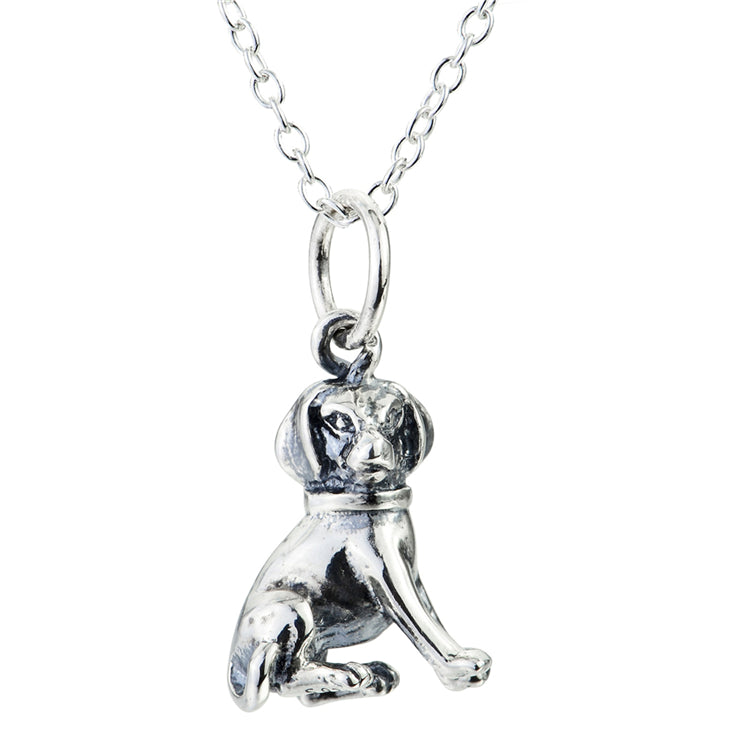 Hunde-Anhänger aus 925er Sterlingsilber