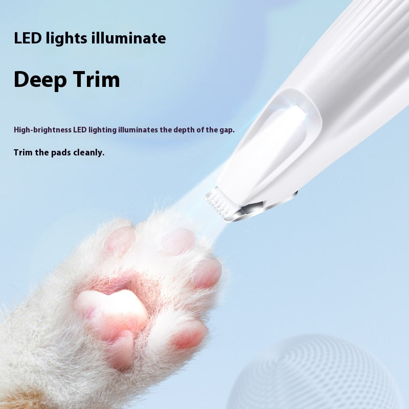 Haustier LED Pfoten-Trimmer-Schneider