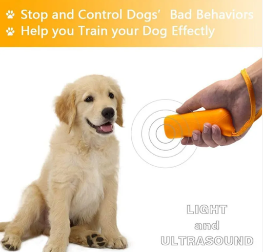Handheld Ultraschall LED Hundetrainer