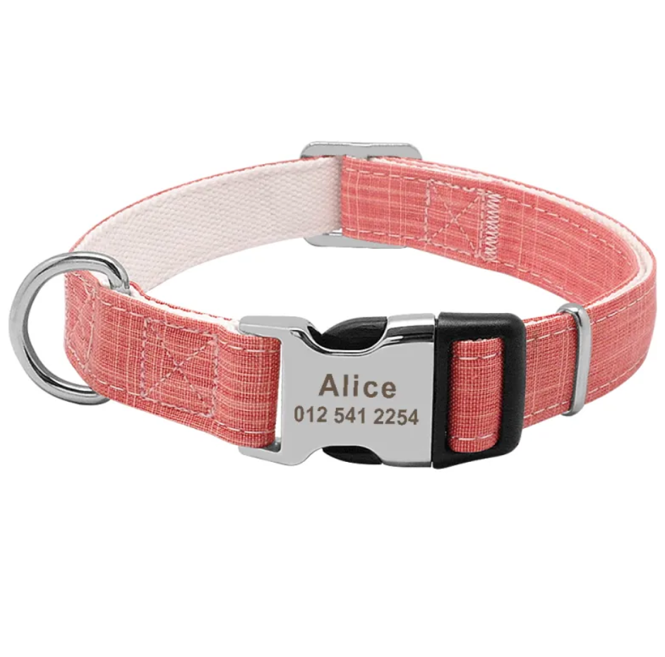 Angepasster graviertes Anti-verloren Hundehalsband-Anhänger