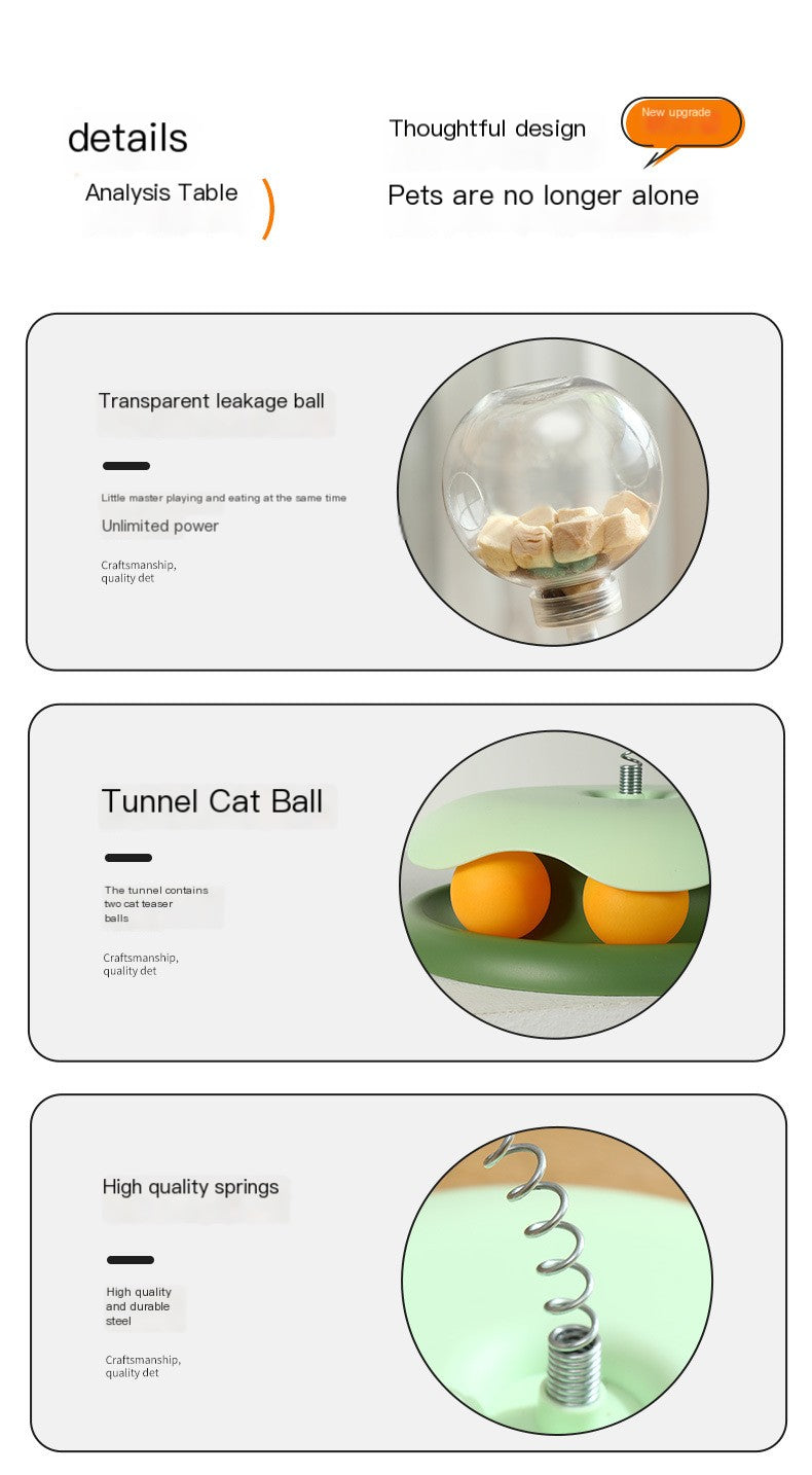 Katzenspielzeug Leaky Ball (Einzelstück)