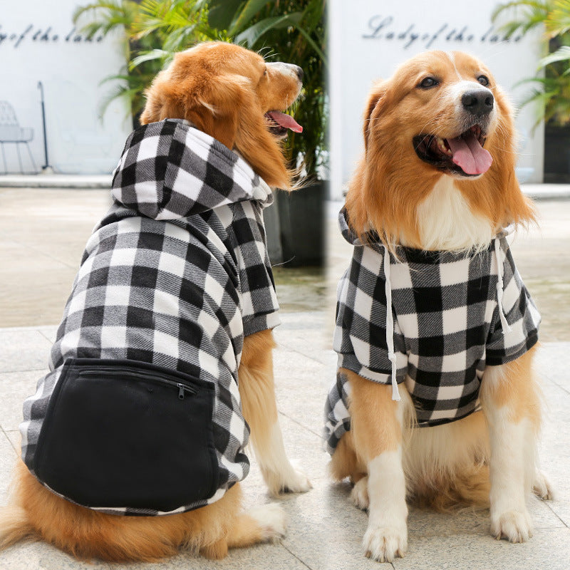 Hundepullover mit Reißverschlusstasche