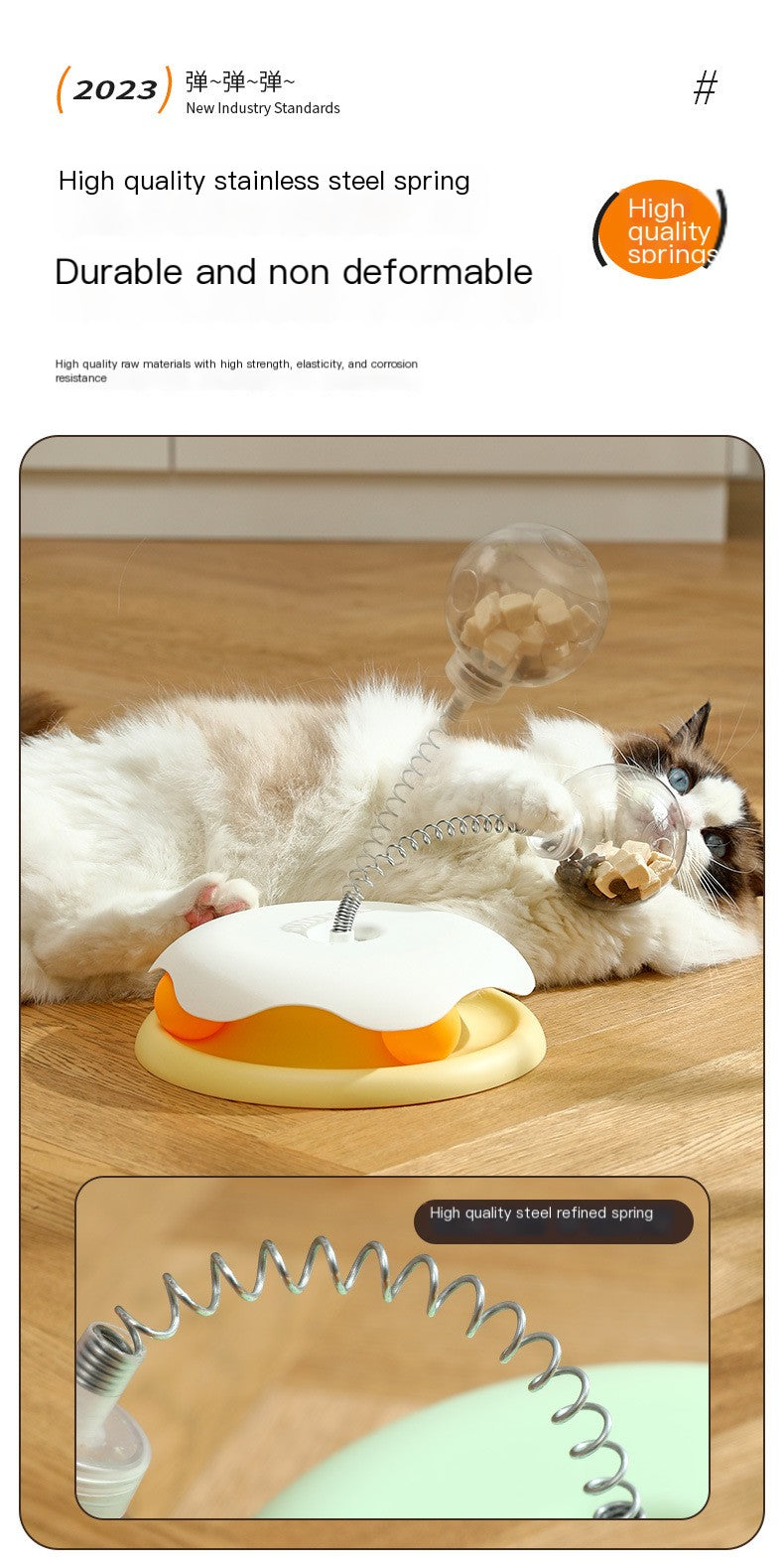Katzenspielzeug Leaky Ball (Einzelstück)