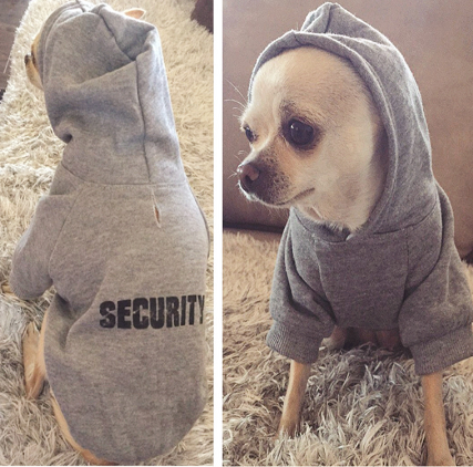 Fleece Kapuzenpullover für Hunde