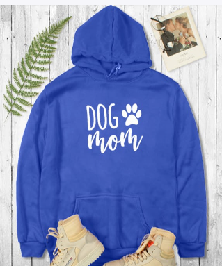 Bequemer Mode-Hoodie für Hundemamas