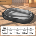 Ganzjahres-Hundebett mit waschbarem und abnehmbarem Kissen