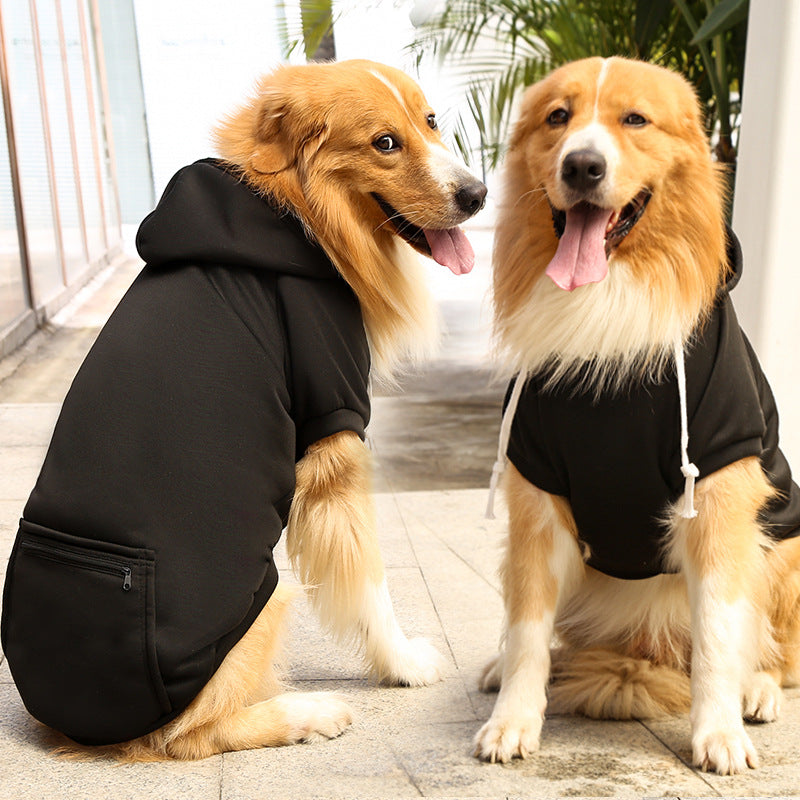 Hundepullover mit Reißverschlusstasche