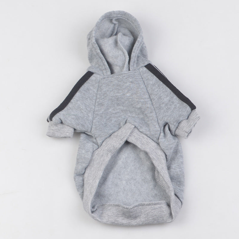 Hunde Fleece Kapuzenpullover