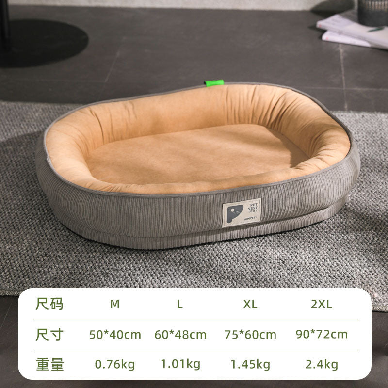 Komfortables dickes Hundebett - Waschbares Design