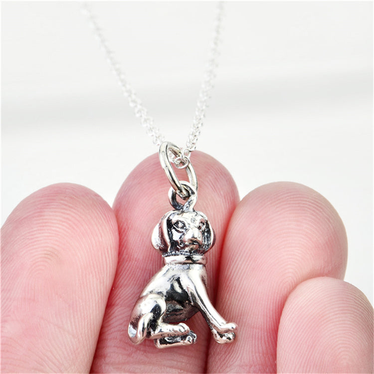 Hunde-Anhänger aus 925er Sterlingsilber