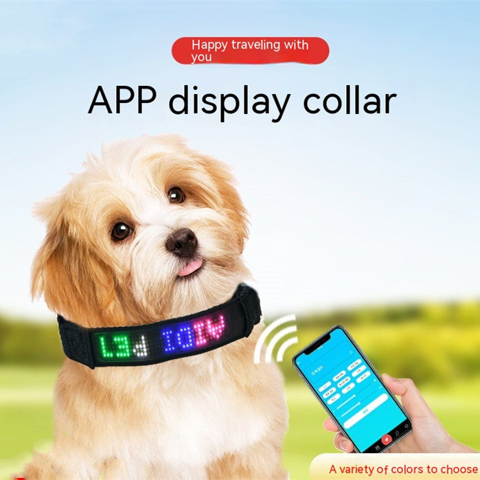 Smart Tracking LED-Hundegeschirr mit APP-Steuerung