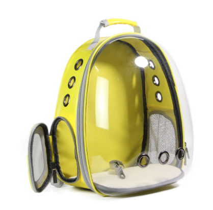 Transparenter Haustierrucksack