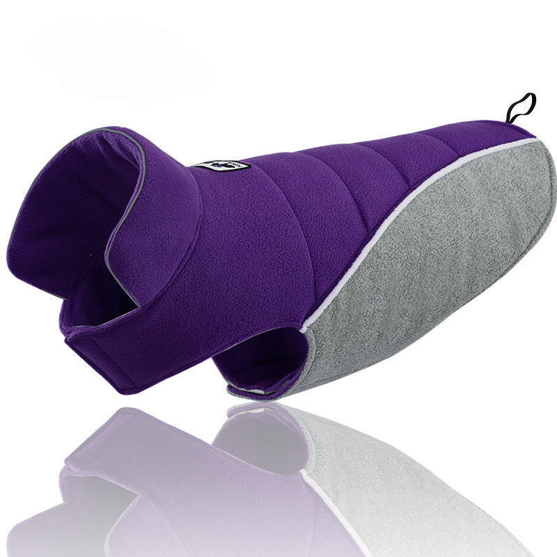 Wendbarer Fleece-Hundemantel