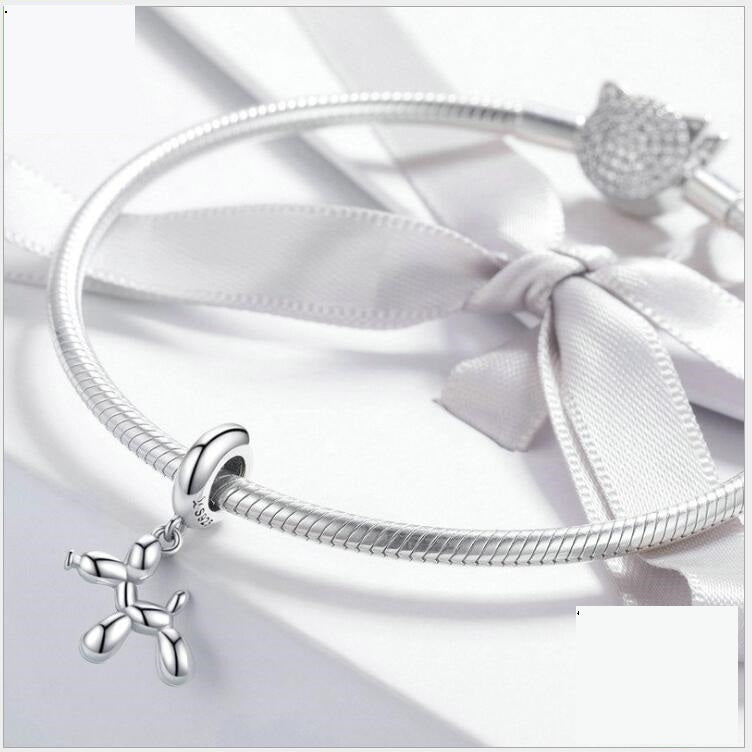 Ballonhund S925 Silber Anhänger