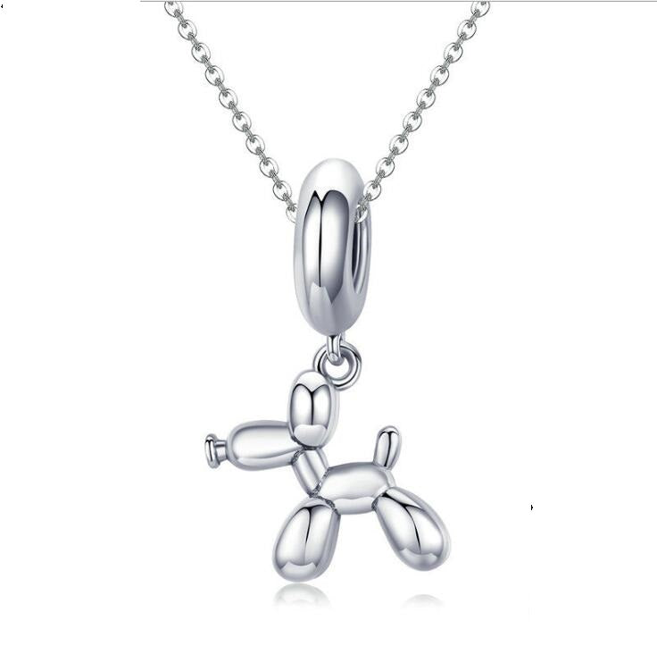 Ballonhund S925 Silber Anhänger