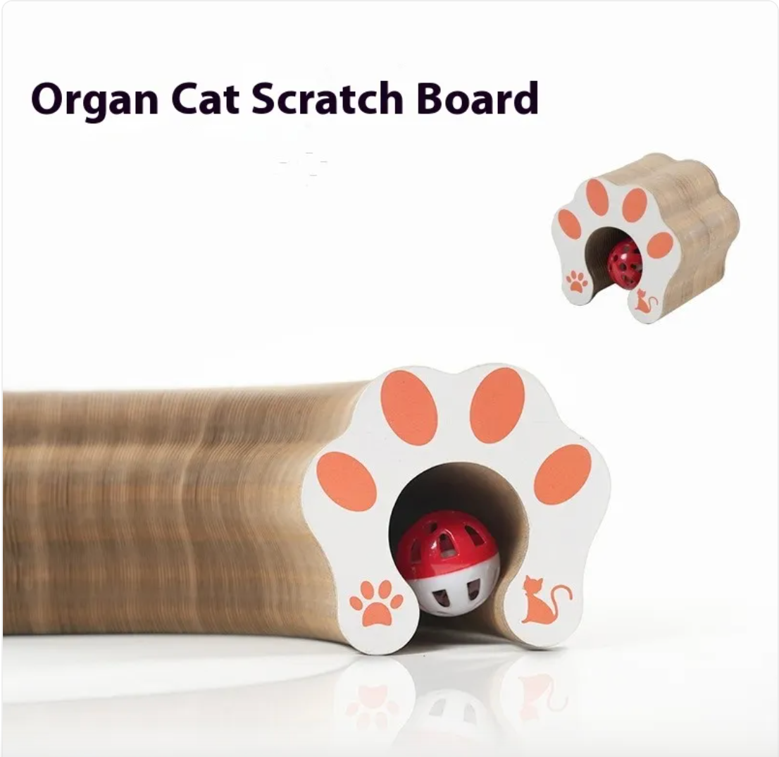 Magnetisches Klappbares Katzen-Kratzbrett Spielzeug