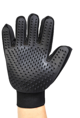 Pflegebürste und Massagehandschuh für Katzen