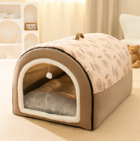 Koreanischer Stil Gedrucktes Katzenhaus