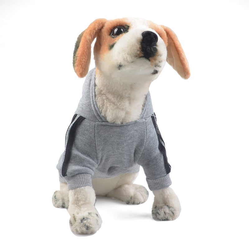 Hunde Fleece Kapuzenpullover