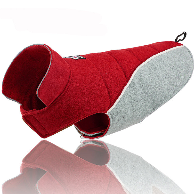 Wendbarer Fleece-Hundemantel