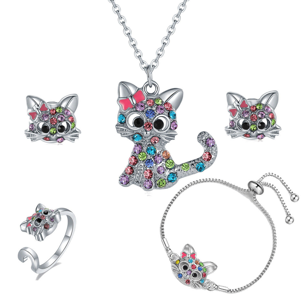 Katzen Schmuckset