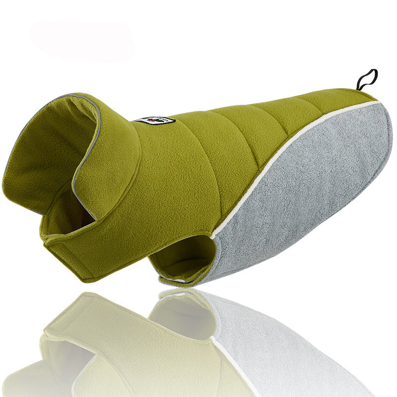 Wendbarer Fleece-Hundemantel