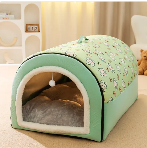 Koreanischer Stil Gedrucktes Katzenhaus