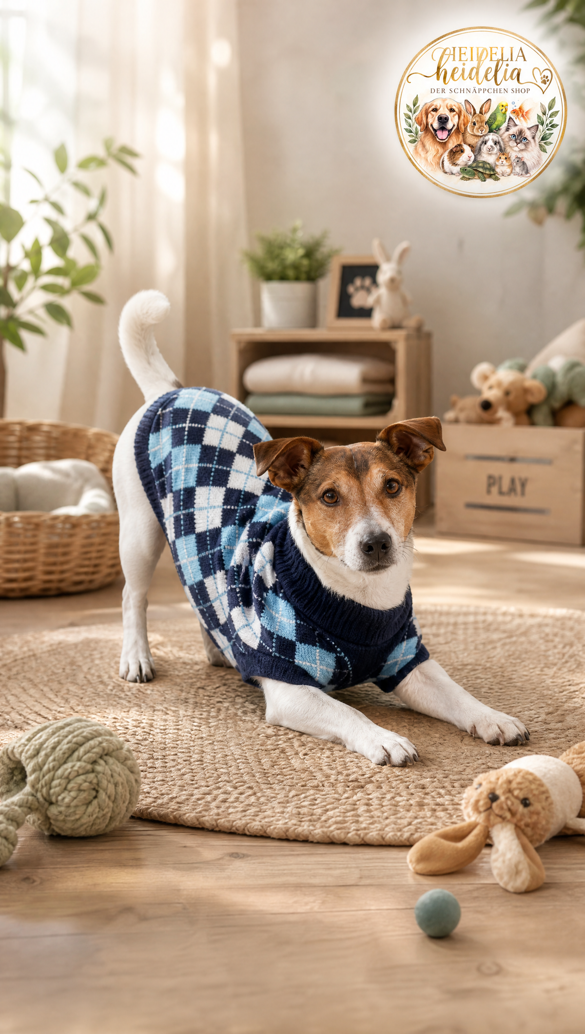 Stilvoller Hundepullover