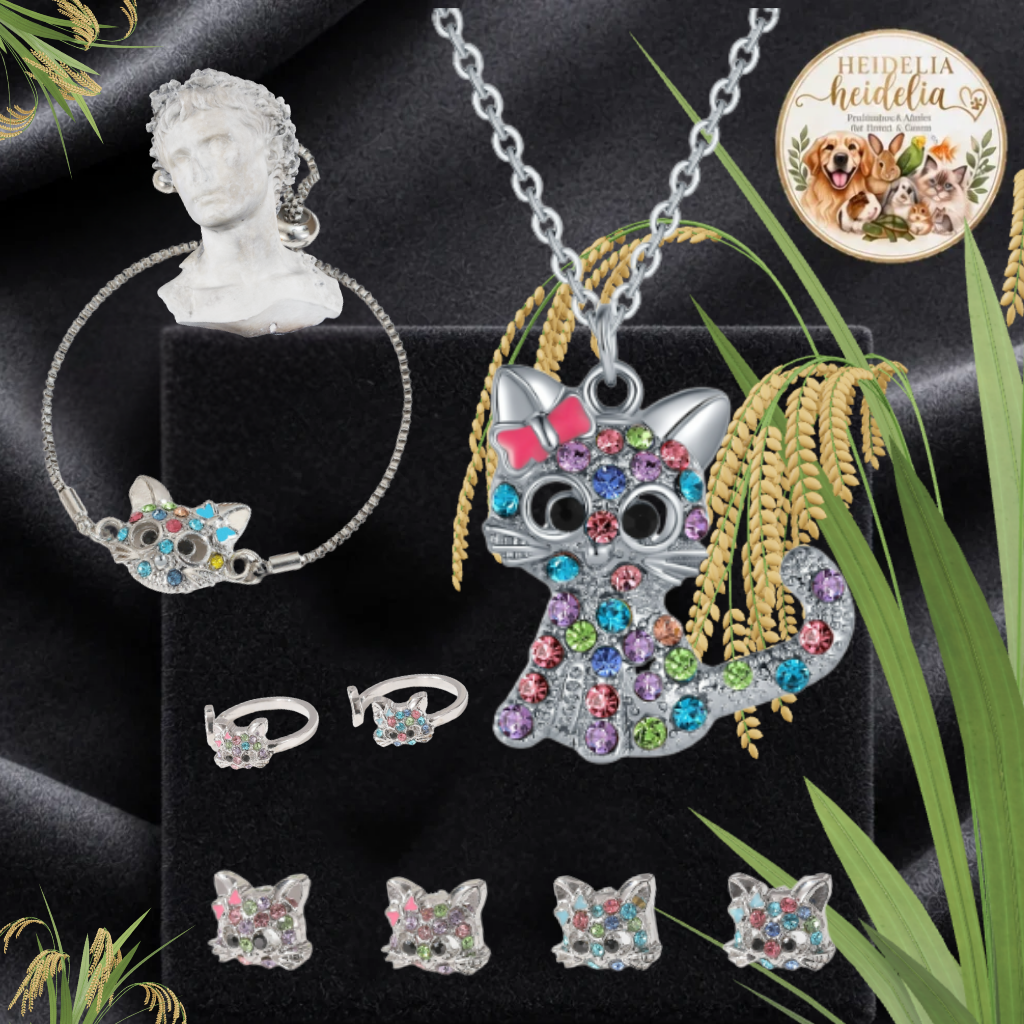 Katzen Schmuckset