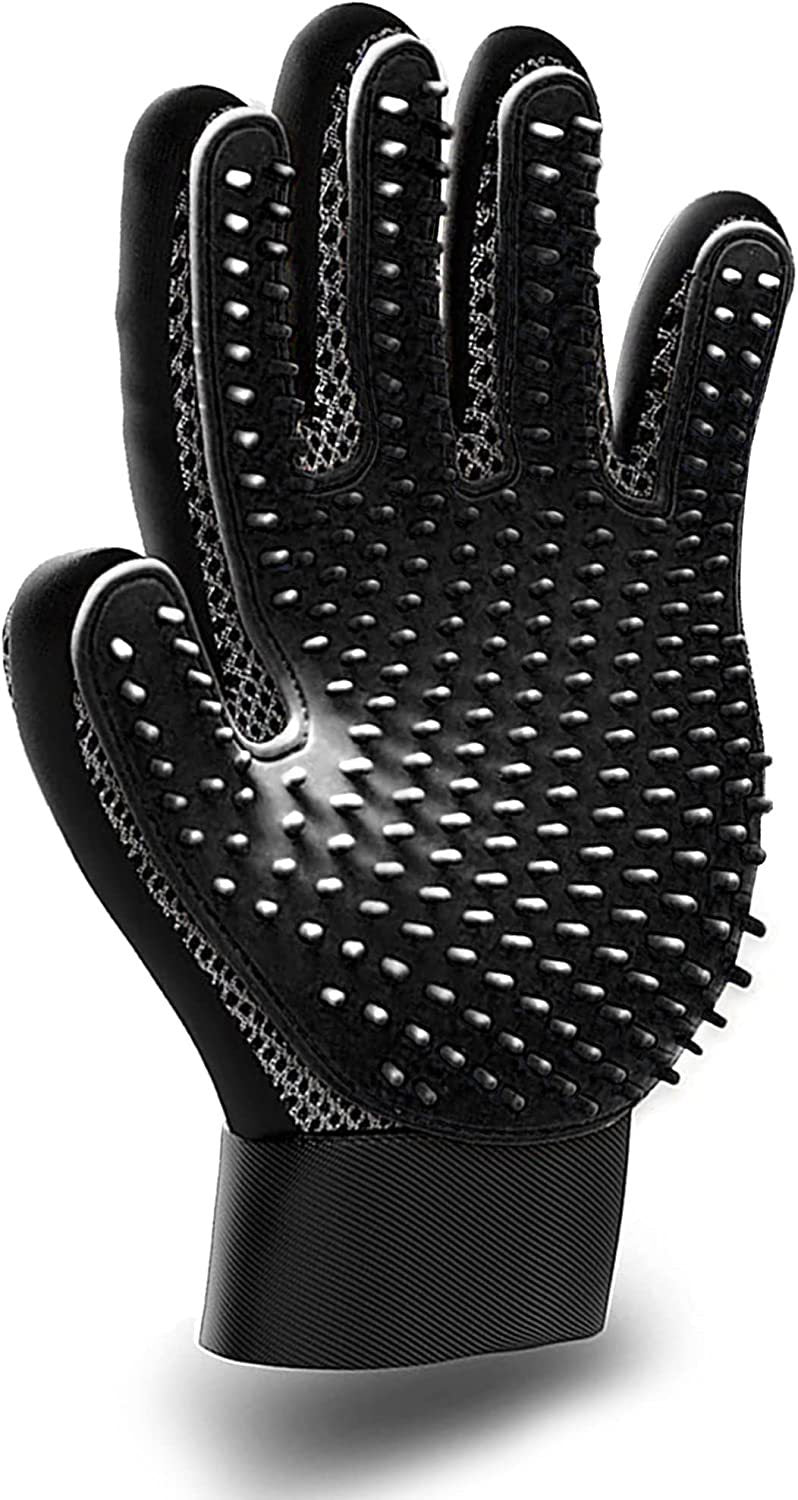 Pflegebürste und Massagehandschuh für Katzen