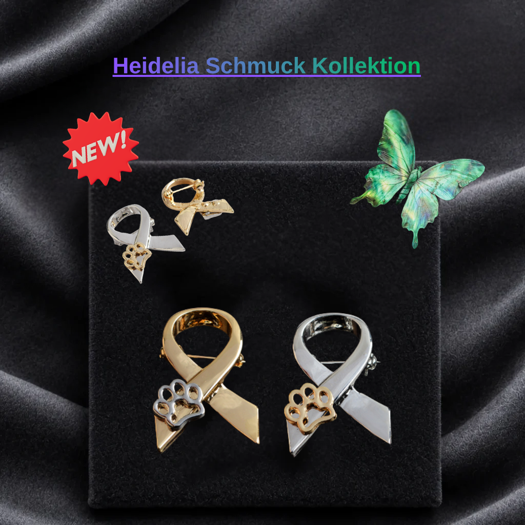 Hundepfoten-Fliegen-Brosche mit Legierungsnadel