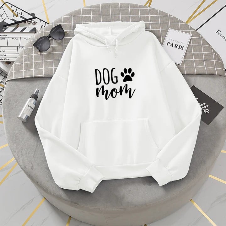 Bequemer Mode-Hoodie für Hundemamas