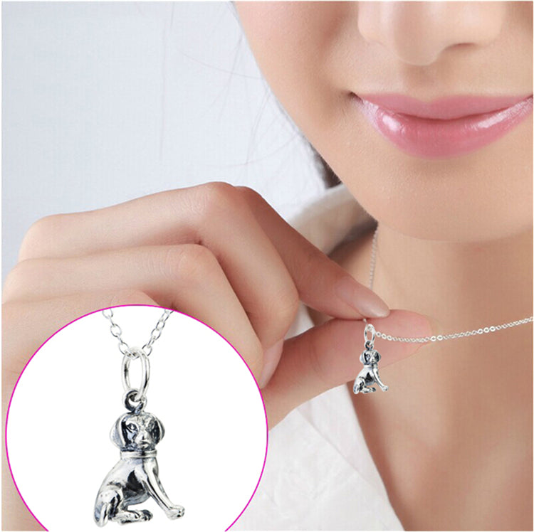 Hunde-Anhänger aus 925er Sterlingsilber