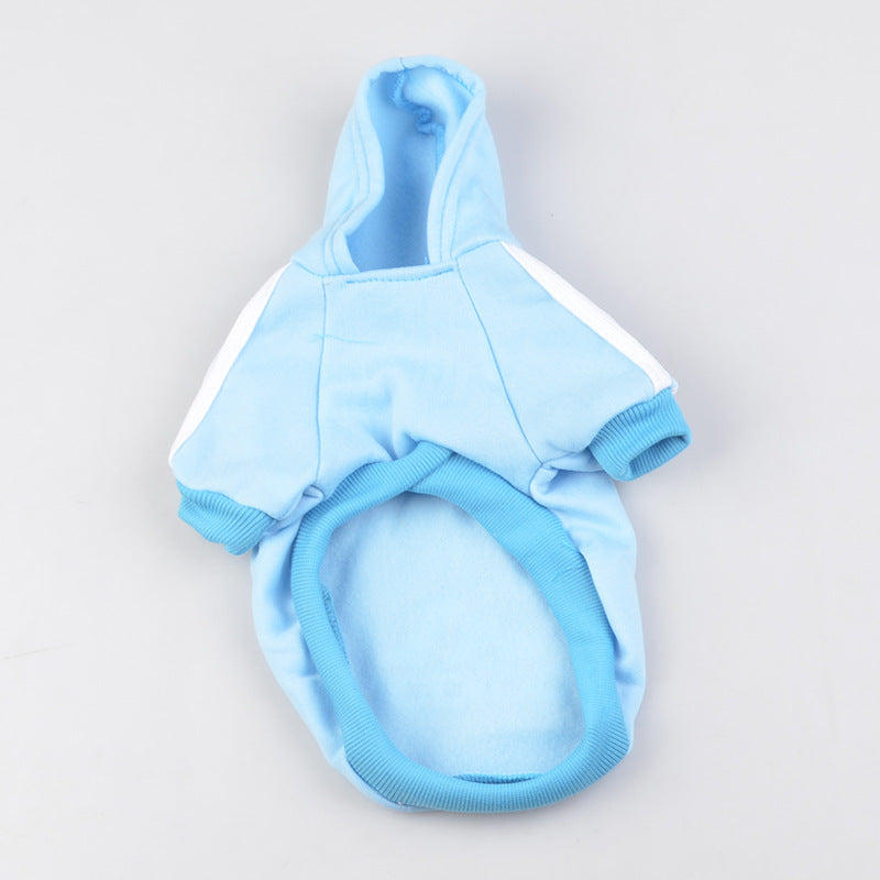 Hunde Fleece Kapuzenpullover