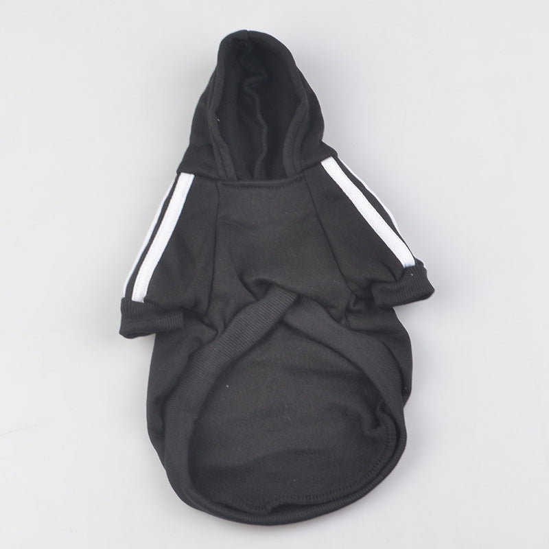 Hunde Fleece Kapuzenpullover