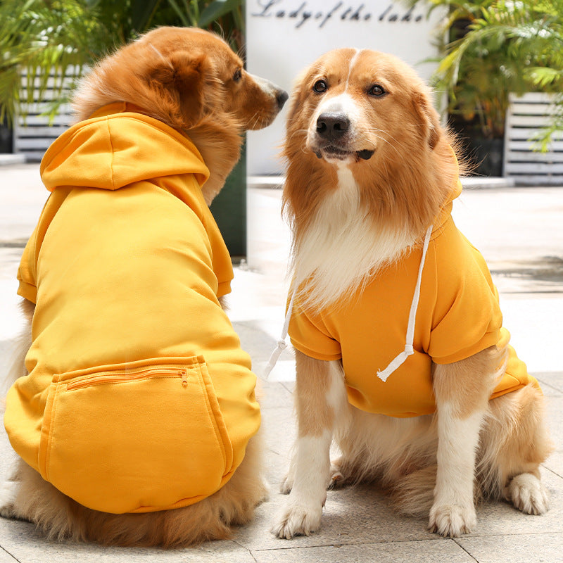 Hundepullover mit Reißverschlusstasche