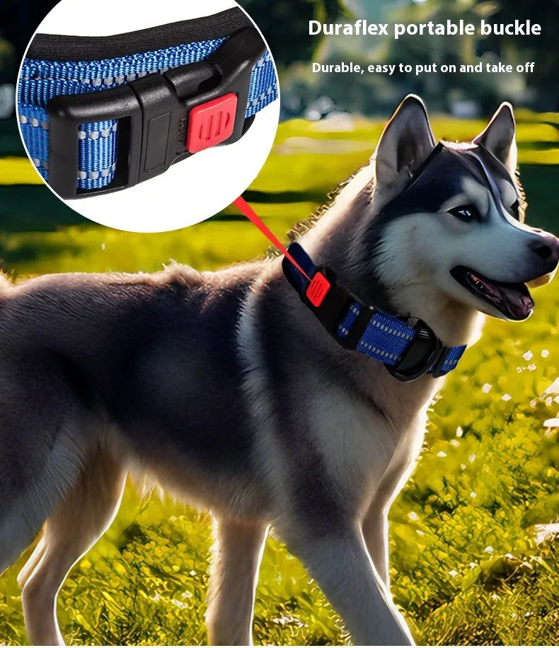 Atmungsaktives Hundehalsband ohne Würgen