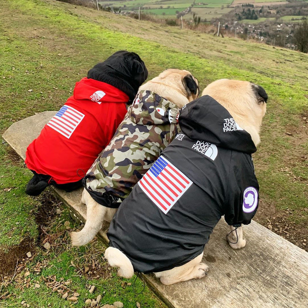 Wasserdichte Hundejacke