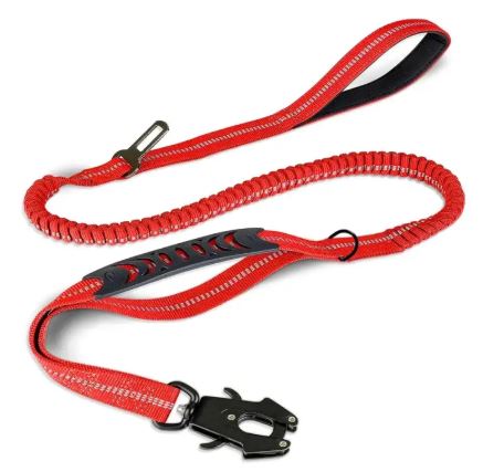 Schwere taktische Hundeleine mit Bungee