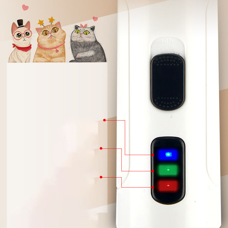 Elektrischer Haustier-Nagelpolierer Maniküre USB-Ladung Nagelklipper für Katzen und Teddybären Nagelscheren Reinigungszubehör
