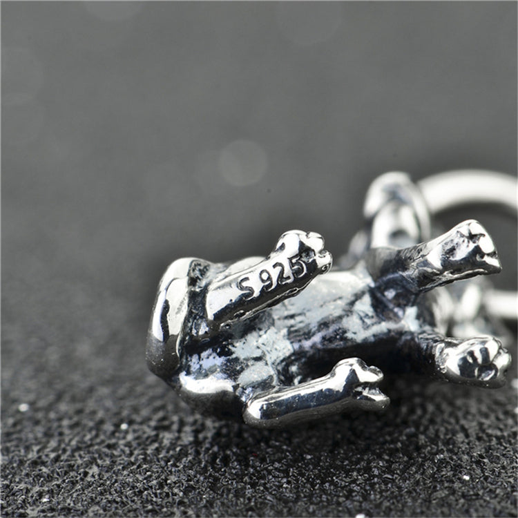 Hunde-Anhänger aus 925er Sterlingsilber