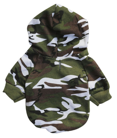 Fleece Kapuzenpullover für Hunde