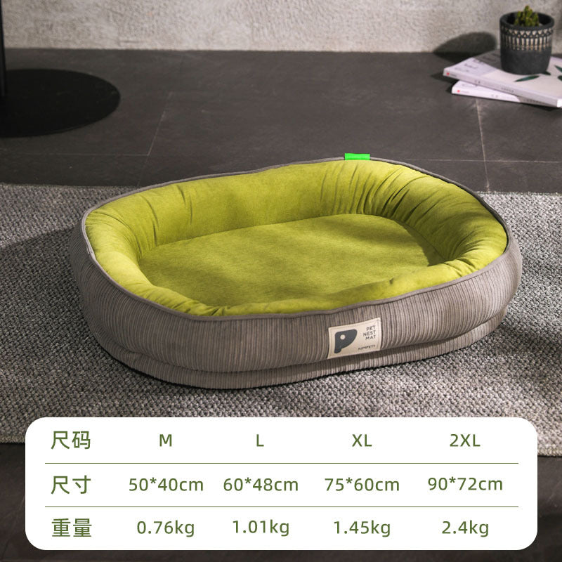 Komfortables dickes Hundebett - Waschbares Design