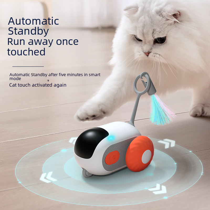 Intelligentes Katzenspielzeug mit automatischem Fahrmodus