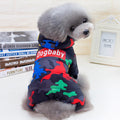 Tarnmuster Dickere Hundedaunenjacke